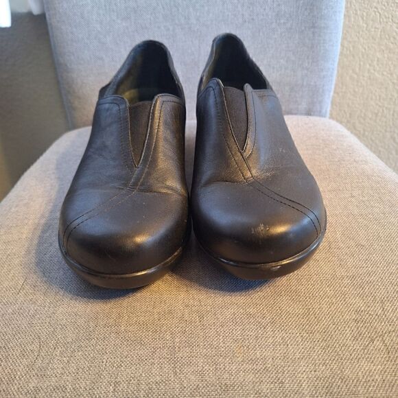 Dansko arden slip on Black leather clog size 41 (10.5-11) - Picture 3 of 6